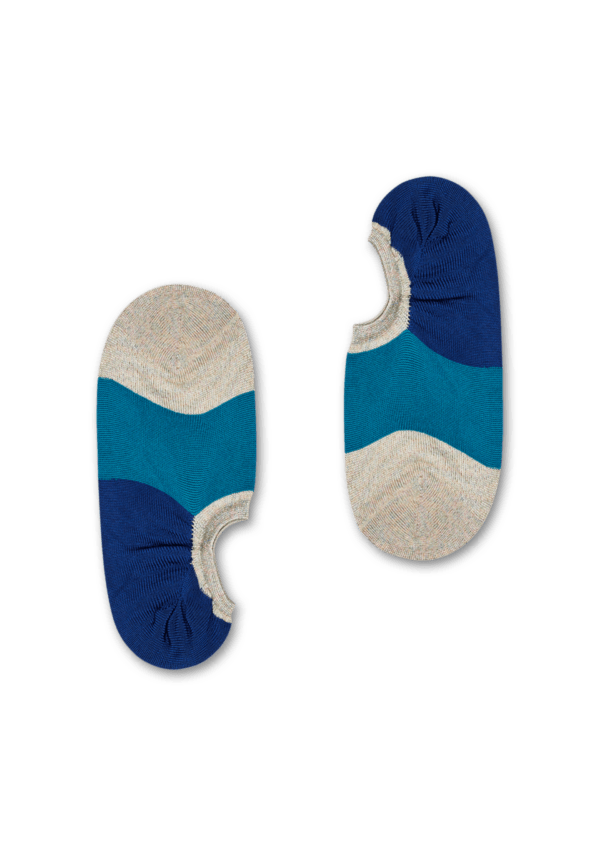 Blaue Sneaker Socken: Isa - Hysteria | Happy Socks