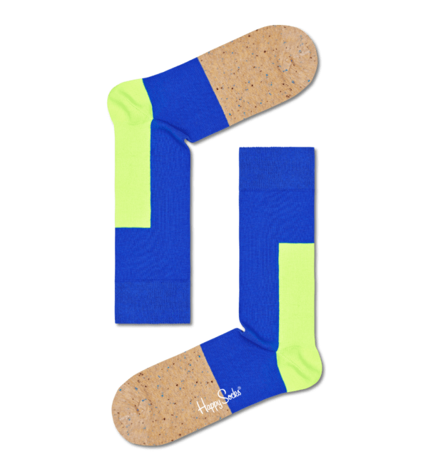 Blocked Socken, Blau | Happy Socks