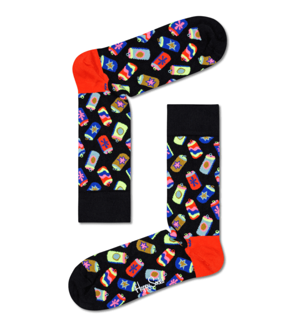 Can Socken, Schwarz | Happy Socks