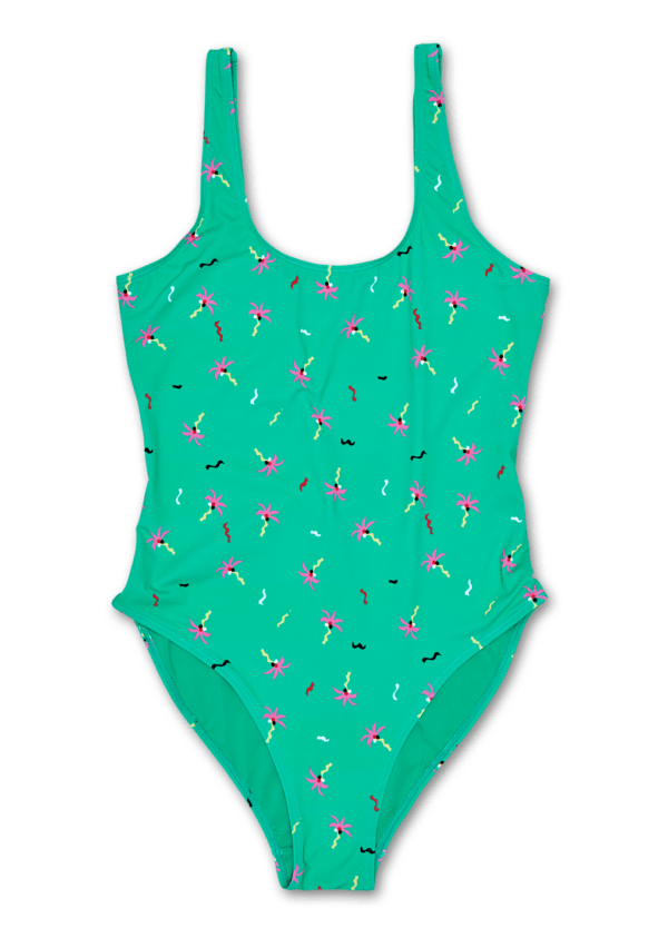 Confetti Palm Swimsuit