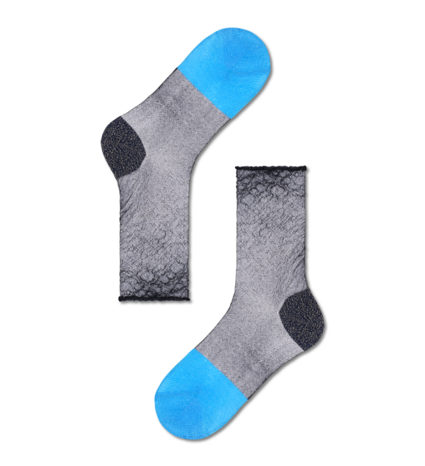 Franca Ankle Socken, Schwarz | Happy Socks