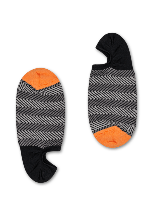 Graue niedrige Anzugsocken: Stripe - DRESSED | Happy Socks