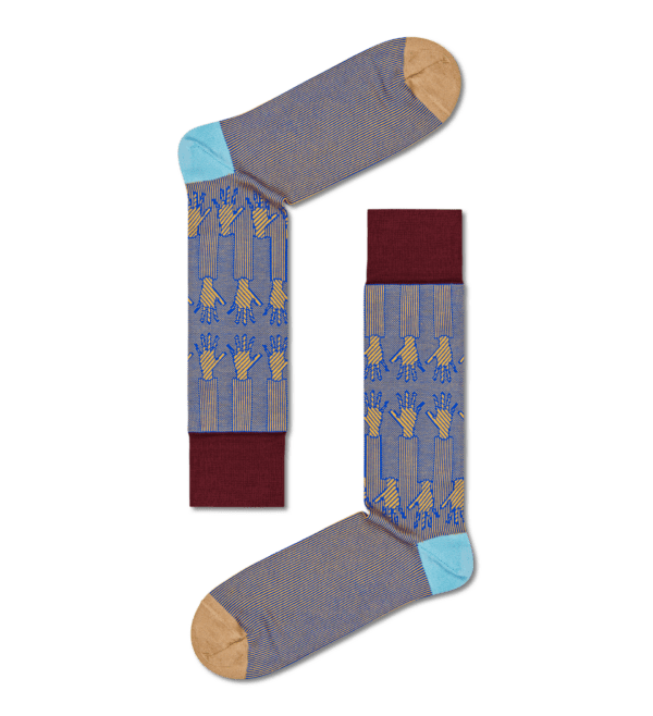 Hands up Anzugssocken, Blau | Dressed | Happy Socks
