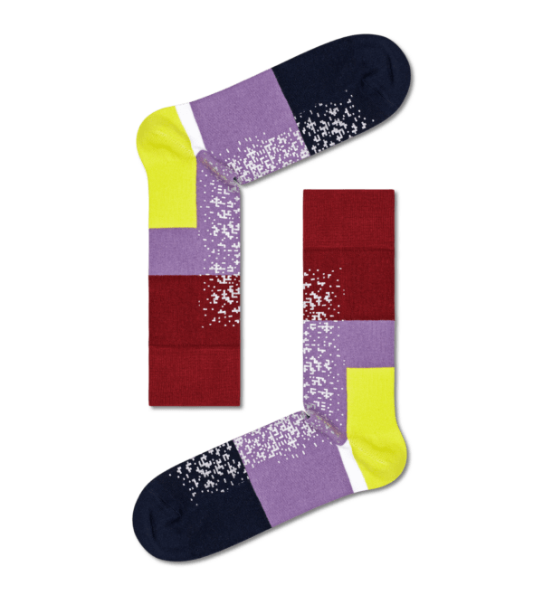 Im Blocked Anzugssocken, Lila | Dressed | Happy Socks