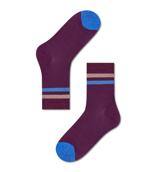 Ines Ankle Socken, Rot | Happy Socks