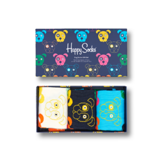 Dog 3er-Pack Geschenkbox | Happy Socks