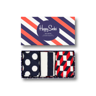 Klassische Streifen Socken Geschenkbox | Happy Socks