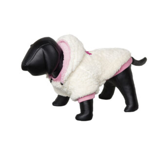 Nobby Hundemantel TEDDY, 40 cm, creme-pink