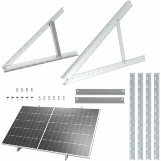 NuaFix Solarpanel Halterung Photovoltaik Solarmodul Balkonkraftwerk Aufständerung Flachdach 72 cm - Nuasol