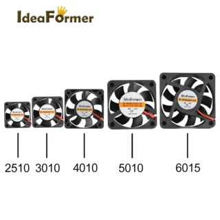 3010/4010/5015/5010/ DC Cooling FanCentrifugal Blower Fan 12V / 24V Brushless 2-Wire Cooling Fan For 3D Printer