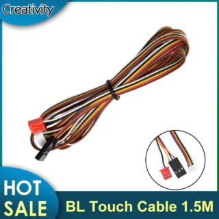 3D Printer Parts BL Touch Cable 1.5M/150cm wire Extension Cable 3D Touch Wire Five-Color Cable For Ender 3 CR 10 3D Printer