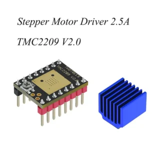 3D Printer Parts TMC2209 V2.0 Stepper Motor Driver StepStick 2.5A UART ultra silent For SKR V1.3 E3D MKS Robin Nano