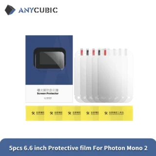 ANYCUBIC 3D Printer Accessory 5pcs 6.6 inch Screen Protector for Photon Mono 2 LCD 3D Printer