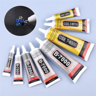 B7000/T8000 Super Glue With Needle DIY Epoxy Resin Jewelry Making Accessories Slow Drying Glue Crystal Adhesive Jewelry Supplies
