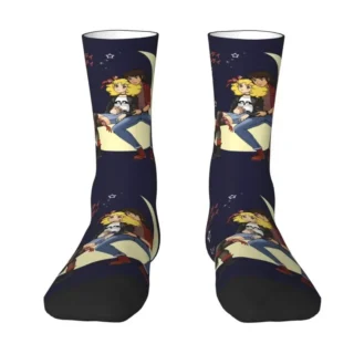 Candy Candy Men Women Crew Socks Unisex Fashion 3D Printing Candy And Terry Dress Socks