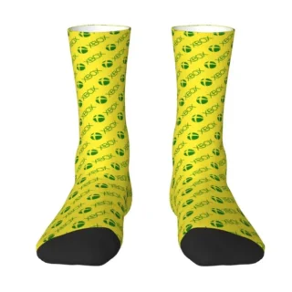 Cool Men's Classic Xbox Gamer Dress Socks Unisex Warm Comfortable 3D Printed Gamer Gifts Crew Socks