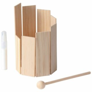 EDUPLAY Lernspielzeug DIY Bausatz "Rührtrommel" mit Kleber Ø 9 x 16 cm