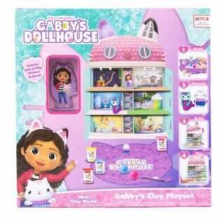 Gabbys Dollhouse - DIY Clay Cats&Dollhouse Set (204-700003)
