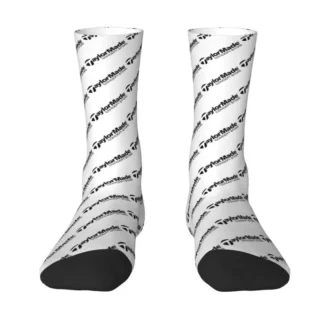 Harajuku Golf Logo Socks Women Men Warm 3D Printing Basketball Sports Socks