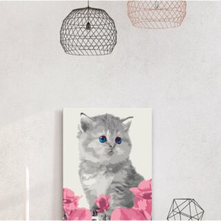 Leinwandbild DIY Kitty Cat