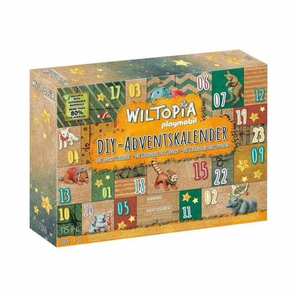 Playmobil® Adventskalender 71006 Wiltopia - DIY Adventskalender: Tierische