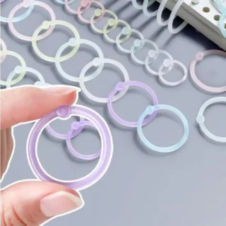 School Office Supplies Notebook Albums Student DIY Binder Ring Circle Ring Loose Leaf Ring Paper Binder Ring