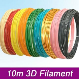 TPFNet 3D-Drucker-Stift PLA-Filament für 3D Drucker Stift - 3D-Malerei - Kinderspielzeug, DIY-Geschenk für Kinder - Farb PLA Filament Galaxy Grün - 10m