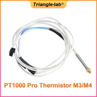 Trianglelab PT1000 Pro Thermistor Cartridge M3 M4 Screw Temperature Sensor High temPerature 450°C 3D Printer