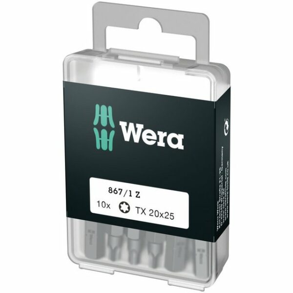 Wera Torx-Bit Wera 867/1 Z DIY SiS 05072406001 Torx-Bit T 10 Werkzeugstahl legiert