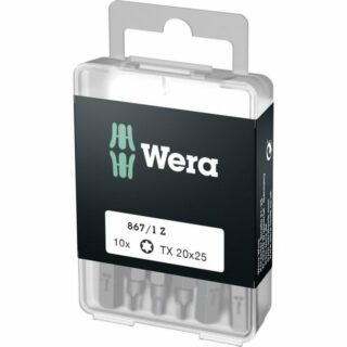 Wera Torx-Bit Wera 867/1 Z DIY SiS 05072408001 Torx-Bit T 20 Werkzeugstahl legiert