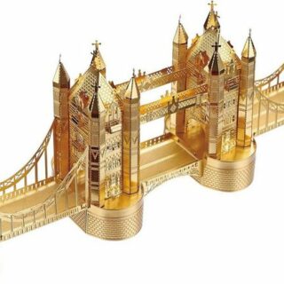 piececool 3D-Puzzle piececool London Tower Bridge 3D DIY Metal Model, Puzzleteile