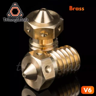 trianglelab BRASS V6 Nozzle for 3D printers hotend 3D printer nozzle for TD6 DDE CHC KIT v6 hotend extruder prusa i3 mk3