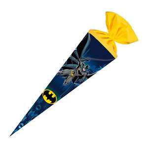 Nestler Tradition in Emotion Schultüte Batman 70,0 cm blau/gelb