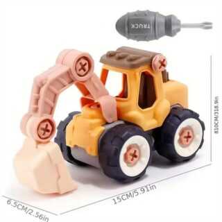 RefinedFlare Spielzeug-Auto Kinderfahrzeugmodell, kreatives DIY-Mini-LKW-Spielzeug