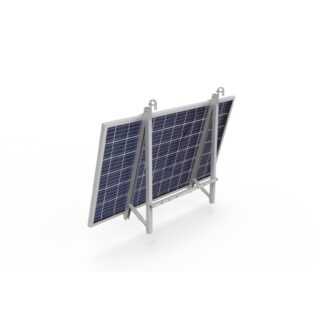 Solarway Balkonkraftwerk Halterung für Solarmodule Balkon, Flachdach/Boden oder Wand