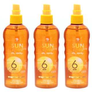 3er Hegron Sun Care Sonnen-Öl LSF 6