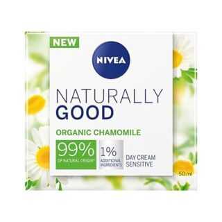 3er Pack NIVEA Naturally Good Radiance Sensitive Tagescreme Feuchtigkeitsspendende Gesichtscreme 3x50ml / UVP 49,97€