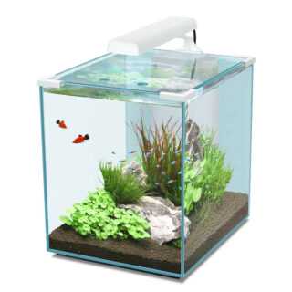 Aquatlantis Nano Cubic Aquarium, Nano Cubic 40 LED weiß, 32.5x35.5x45cm, 52L
