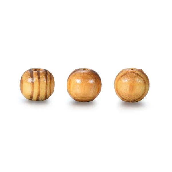 Cheap 10mm Pine Wooden Beads for DIY Jewelry Making