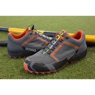Doggo Agility Schuhe für Frauen und Männer, 46, orange/grau/schwarz