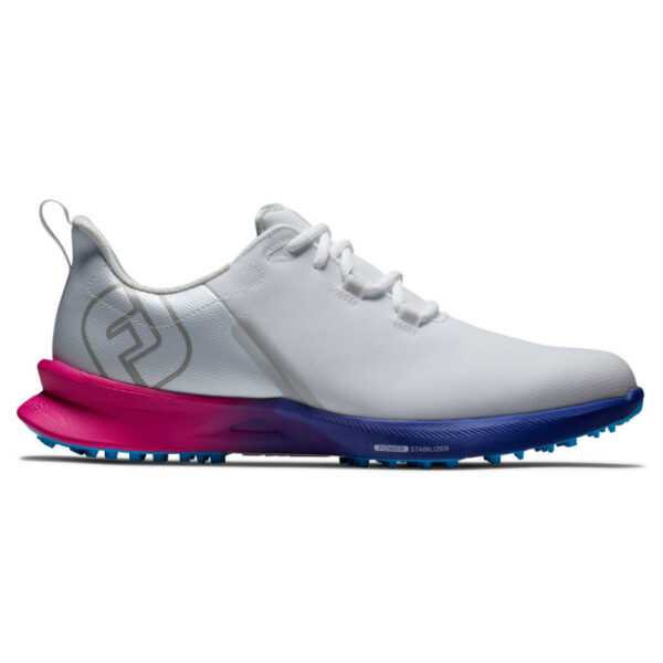 FootJoy Fuel Sport Golf-Schuh Herren Medium | white-pink, blue EU 45