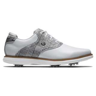 FootJoy Traditions Golf-Schuh Damen Medium | white-tartan EU 38