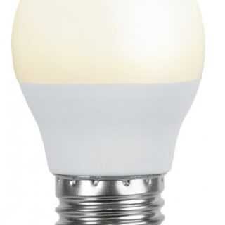 LED Kugellampe - G45 kurz - 4,8W - warmweiss 3000K - E14 - 440lm - ...