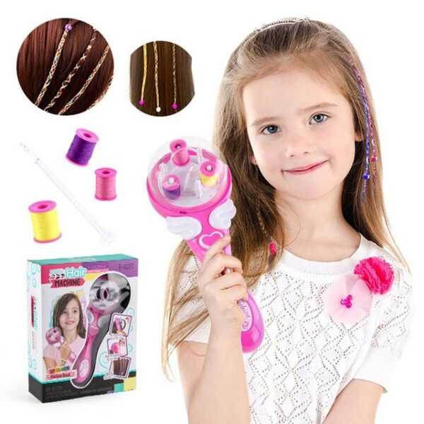 SOTOR Zopfband Verkleidung Spielzeug für Kinder,DIY Haarschmuck Flechtmaschinen