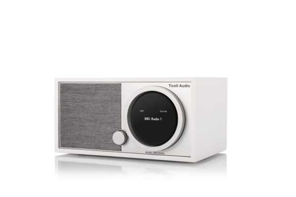 Tivoli Audio Model One Digital+ Heimradio WLAN Bluetooth DAB Spotify weiß/grau