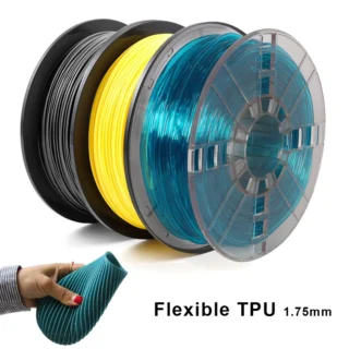1.75mm Flexible TPU 3D Printing Filament No Bubble Non-toxic Sublimation 3D Printer Plastic Material