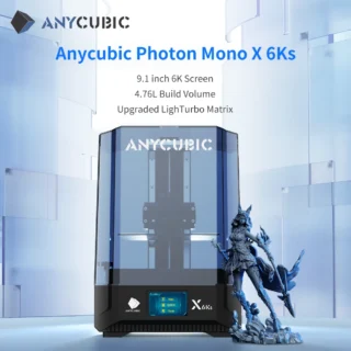 3D Printer ANYCUBIC Photon Mono X 6Ks LCD 9.1'' 6K Large Screen 3D Printing 4.76L Build Volume UV