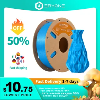 ERYONE Standard PLA Filament 1kg 1.75mm High Quality 3D PLA Low Shrinkage Consumable For 3D Printer