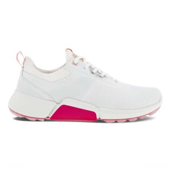 Ecco BIOM H4 Golf-Schuhe Damen | white-silver pink EU 40