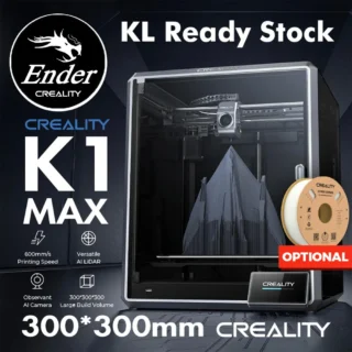 Impressora 3D CREALITY-Speed Nova K1 MAX Speed Print 600 mm/s Volume 220x220x250mm